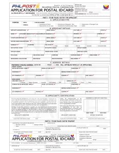 hm postal id|Get PID Now .